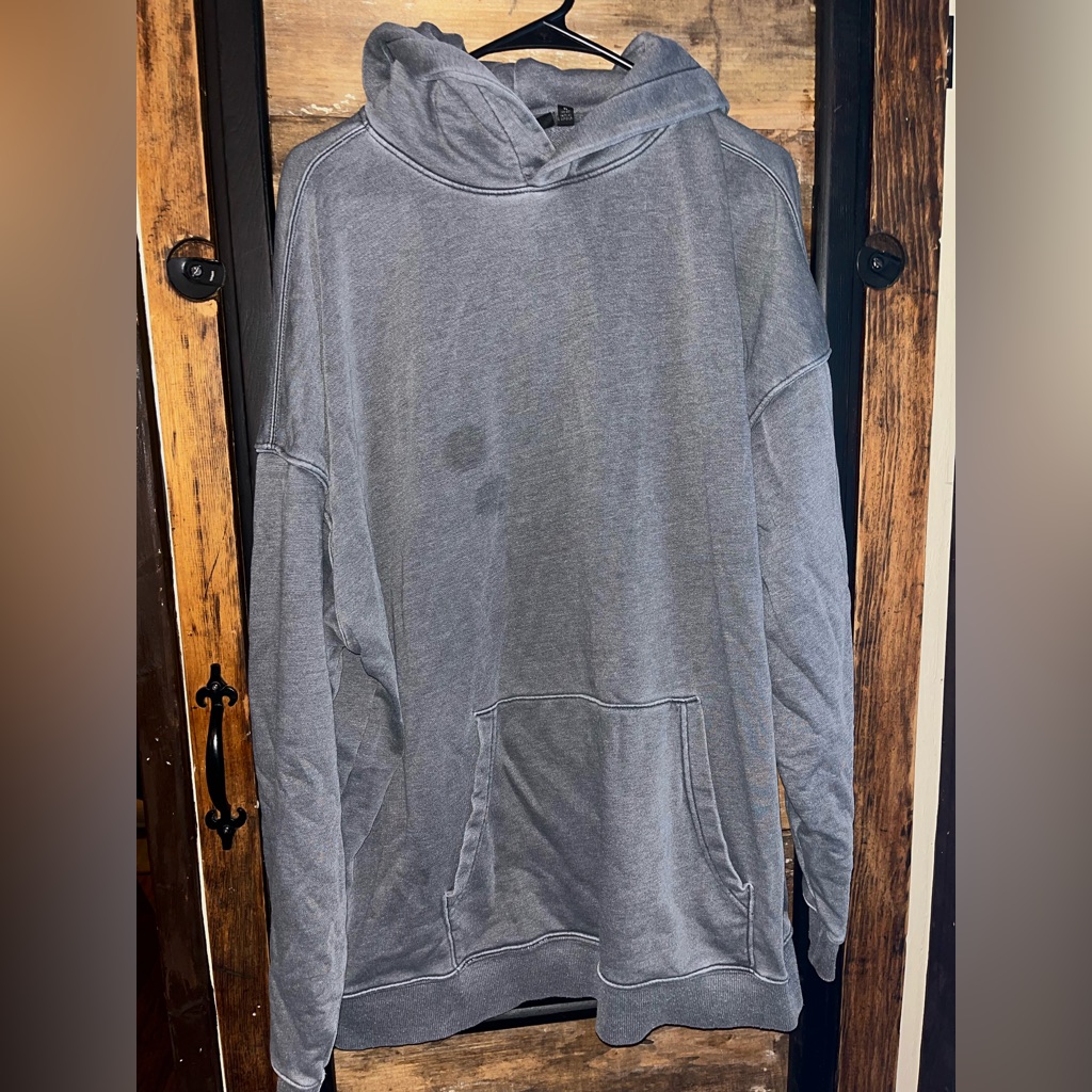 No Boundaries Charcoal Men's Hoodie
